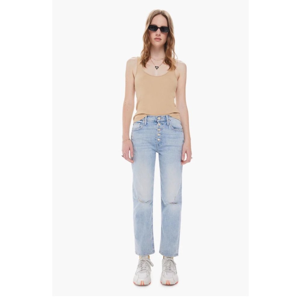 Mother The Pixie Tomcat Ankle Jeans (Nature of the Game) 27